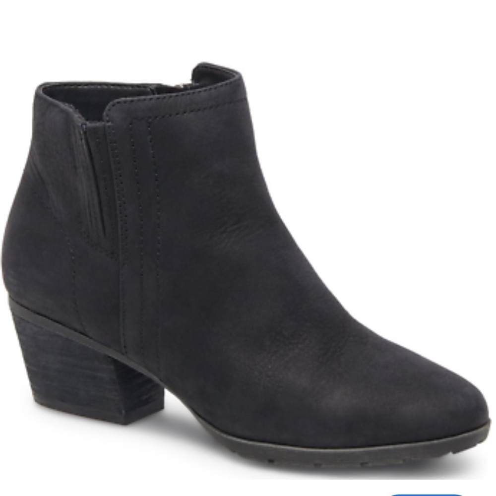 Blondo Black Ankle Booties Sz 6.5 waterproof suede winter valley 2.0